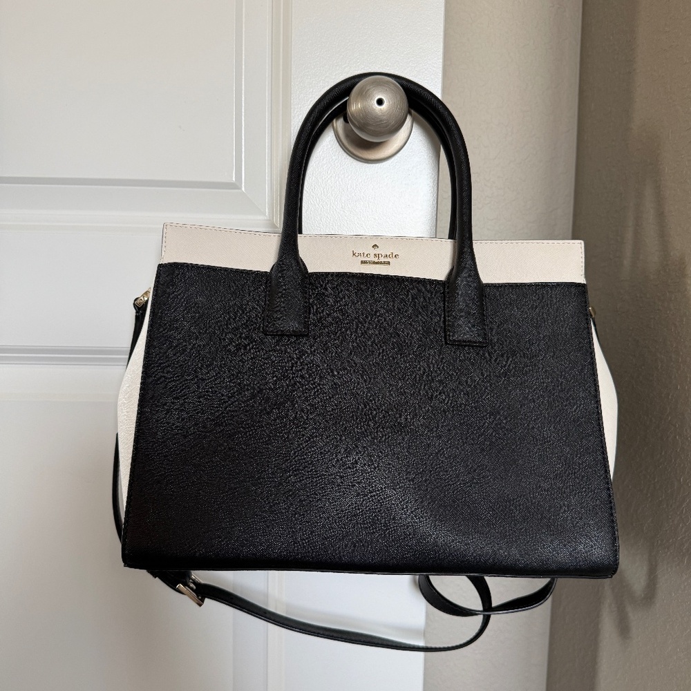 Kate Spade Shoulder and Crossbody bag - Black/Cream